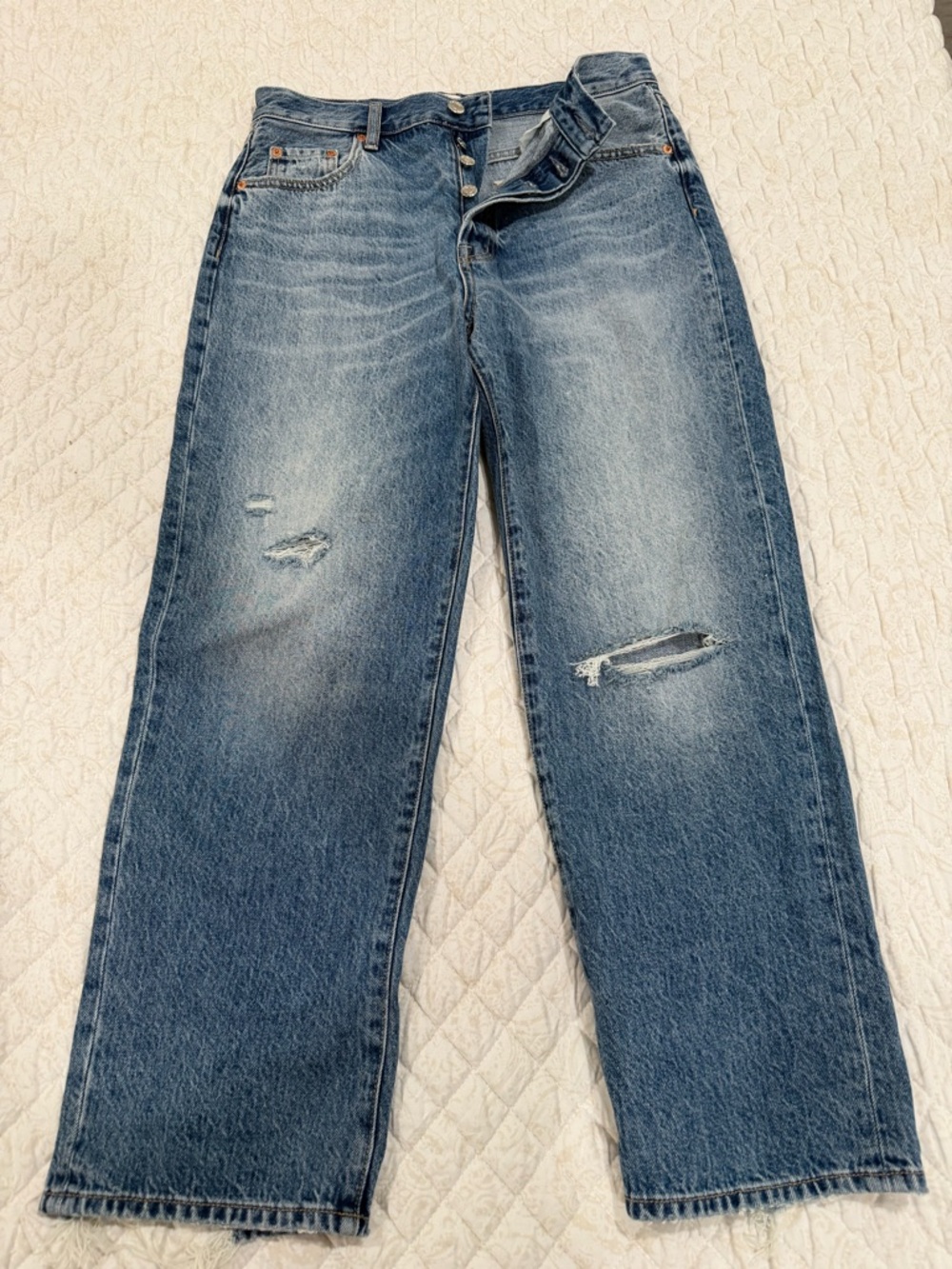 pistola High-Rise Straight Jeans